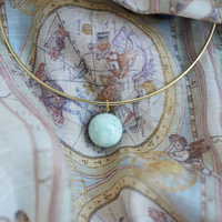 Green Moonstone Bubblegum Charm