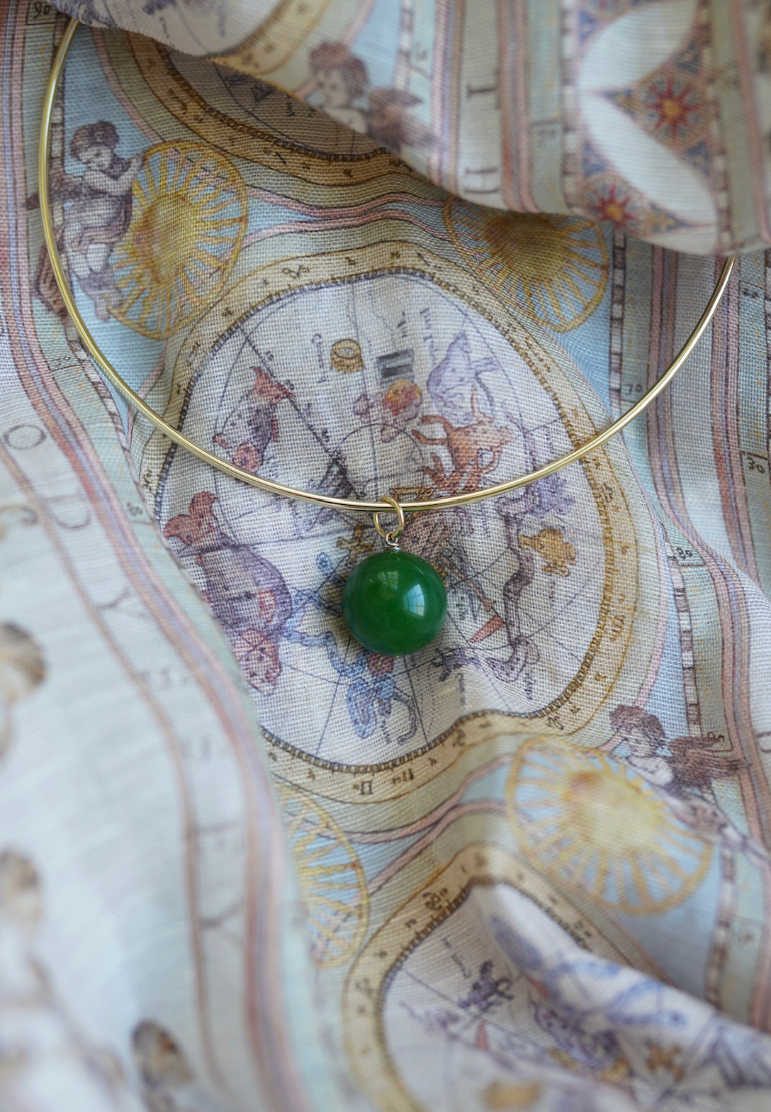 Jade Bubblegum Charm