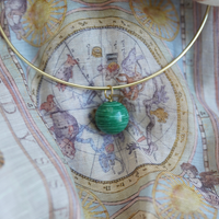 Malachite Bubblegum Charm