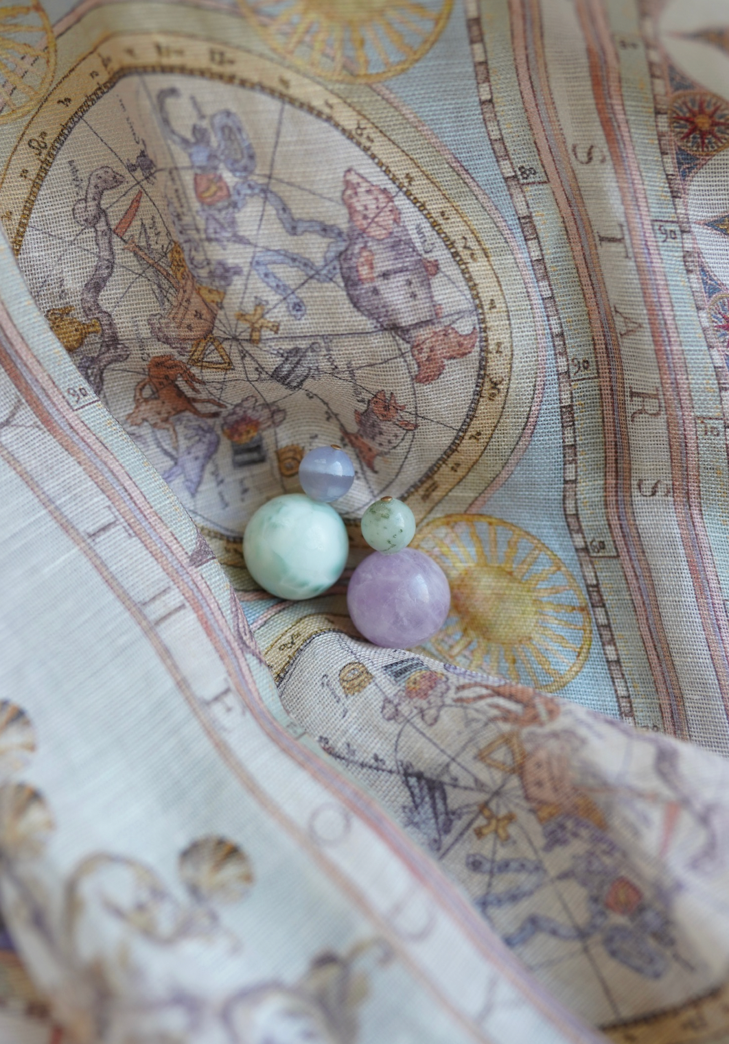 Bora Bora Gemstone Bubble Earrings