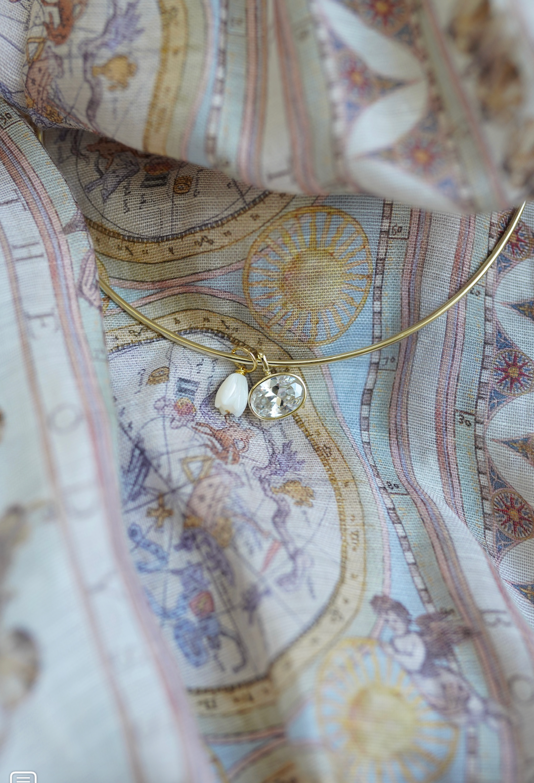 Tulip Mother of Pearl Charm