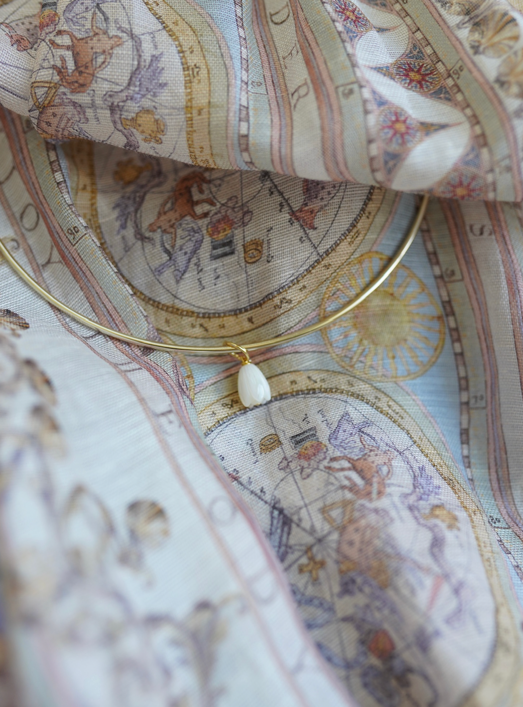 Tulip Mother of Pearl Charm