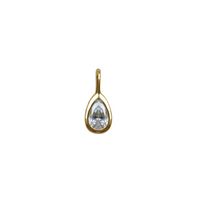Teardrop Bezel Charm