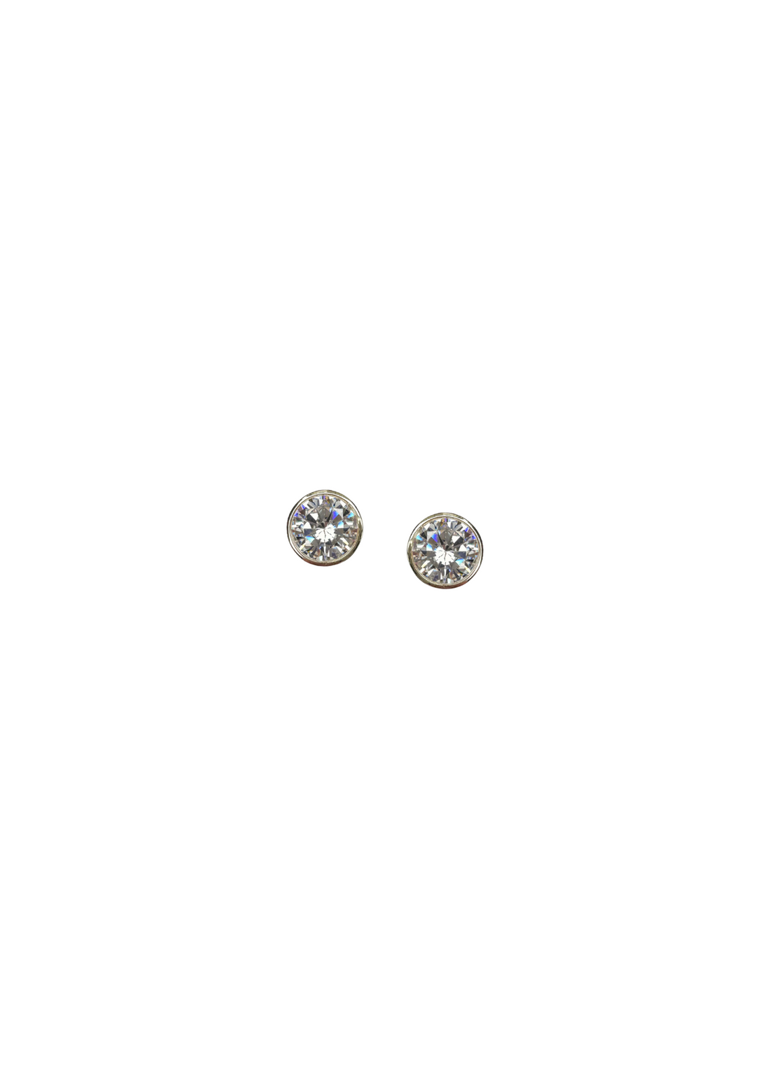 pre-order: Blanc Bezel Studs