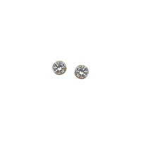 pre-order: Blanc Bezel Studs