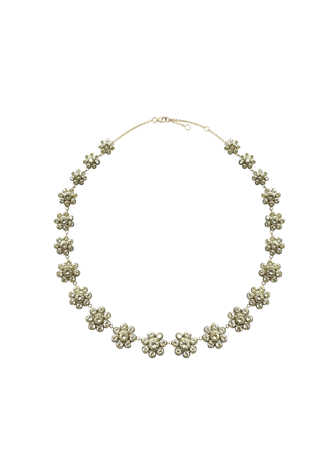 Bezel Flower Necklace – Nicola Bathie