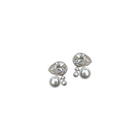 Embellished & Pearly Bubble Stud