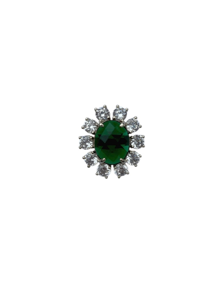 Emerald Green Ring